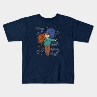 Catching Mind-Blowing Ideas Kids T-Shirt